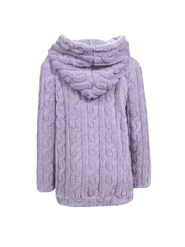 Ruth | Classic Zip-Up Hoodie - MABEL LONDON