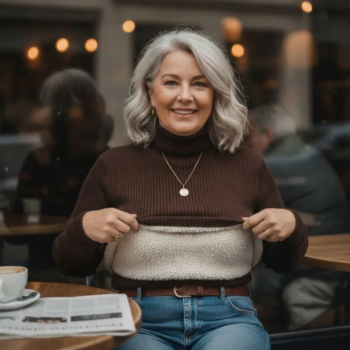 Elva™ - Cozy Plush Sweater - MABEL LONDON