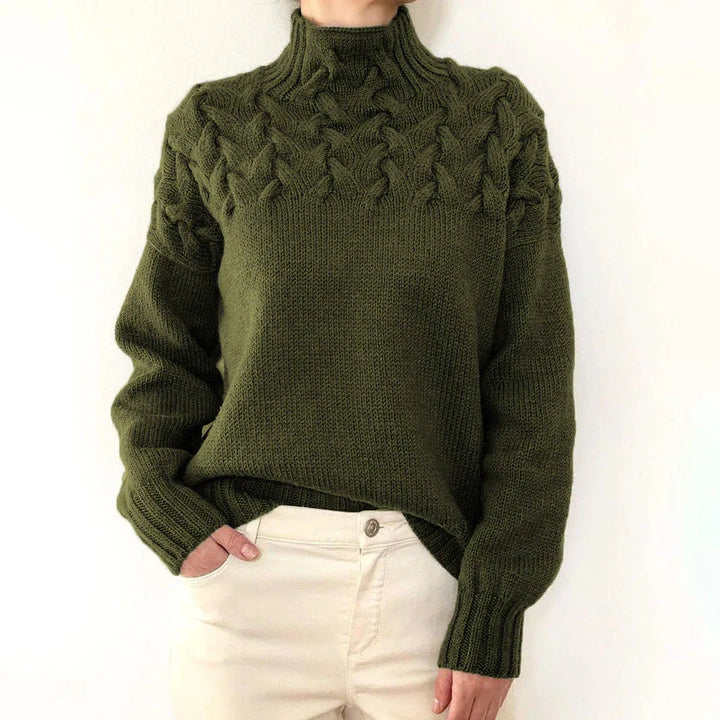Elena | Warm Knitted Turtleneck - MABEL LONDON