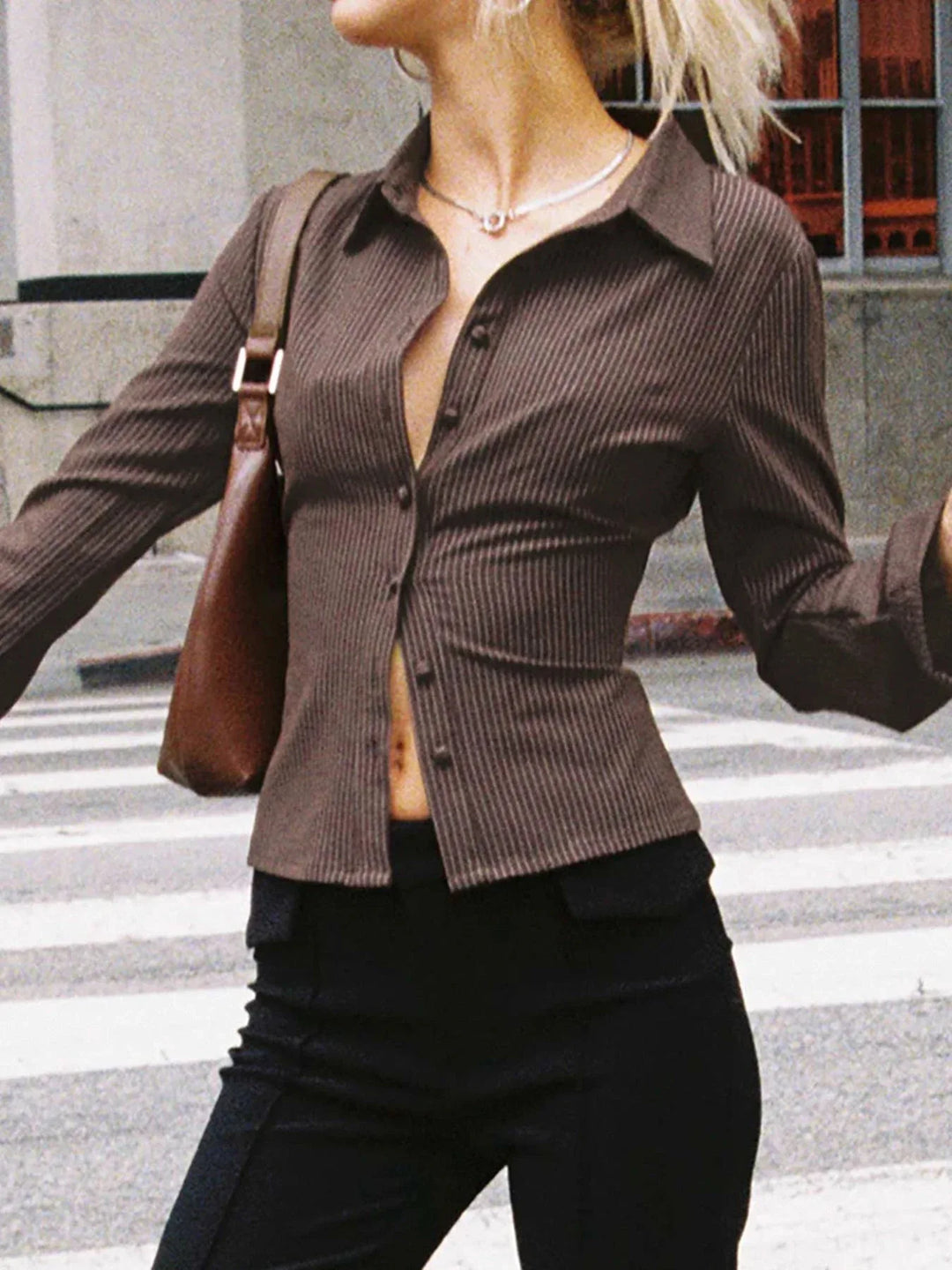 RACHEL™ - Stylish Button-Up Top - MABEL LONDON