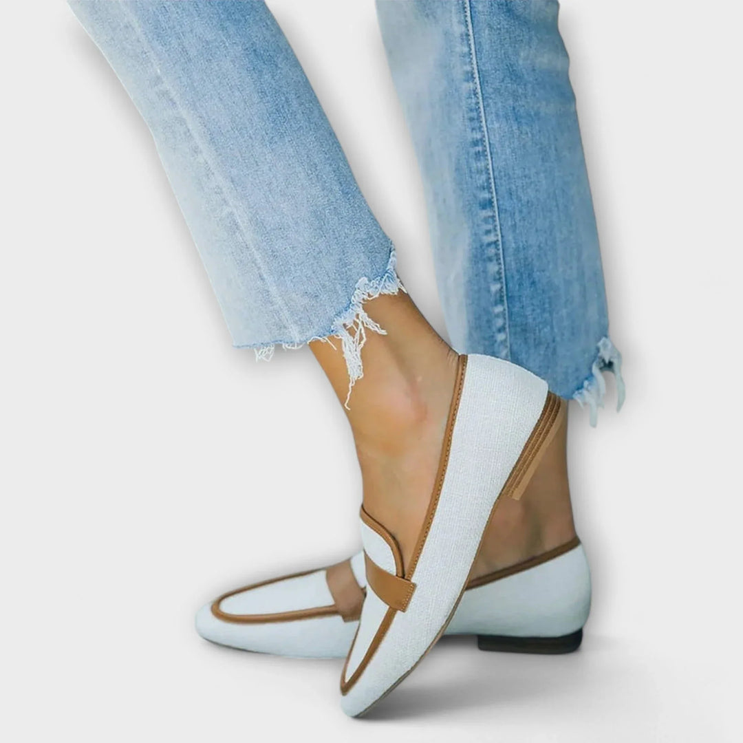 Bianca - Retro Style Loafer - MABEL LONDON