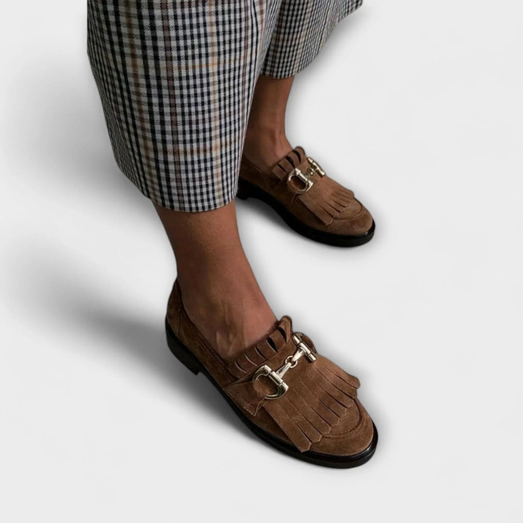Brigitte - Refined Brown Loafer - MABEL LONDON