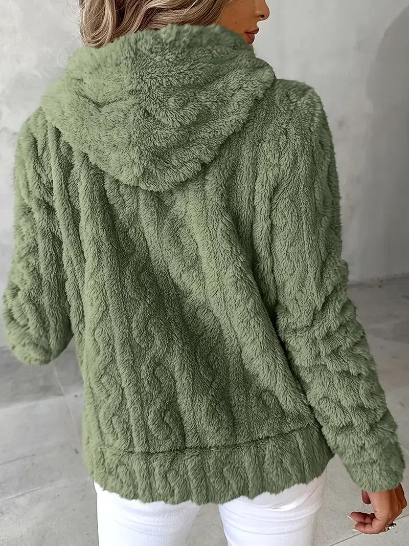 Ruth | Classic Zip-Up Hoodie - MABEL LONDON