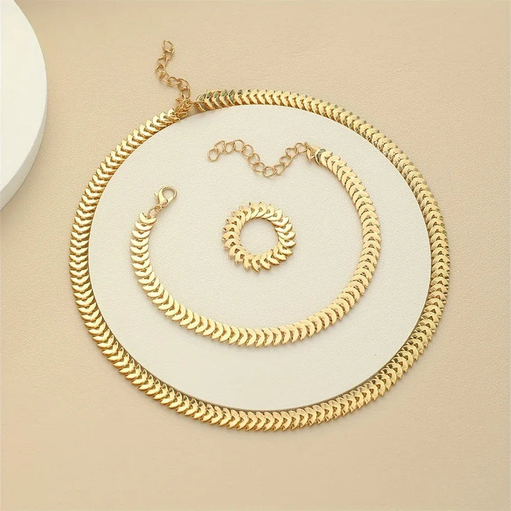 3-in-1 Minimalist Jewelry Set - MABEL LONDON