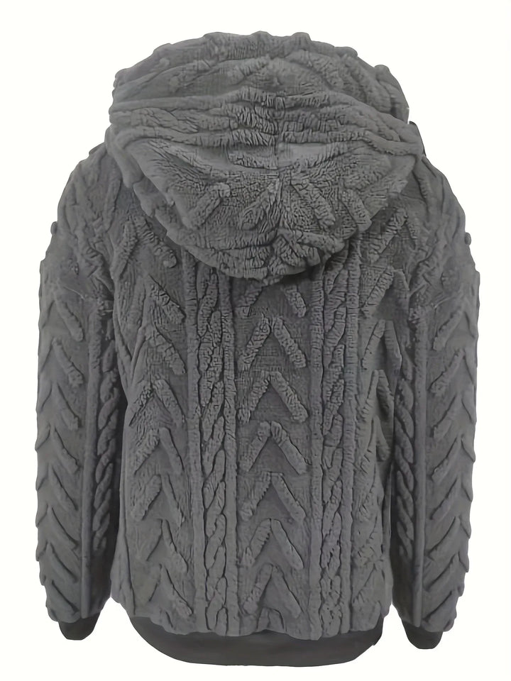 Sienna – Ultra-Soft Knit Hooded Fleece - MABEL LONDON