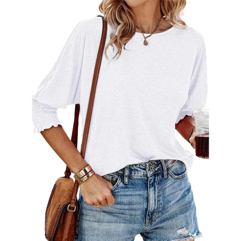 SIENU™ – Classic Lightweight Summer Workwear Blouse - MABEL LONDON