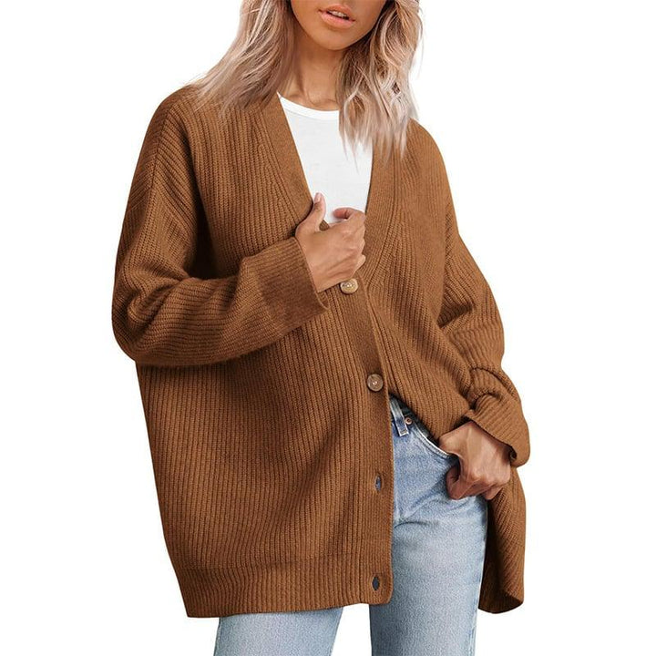 LOREN™ - Chic Cocoon Cardigan - MABEL LONDON