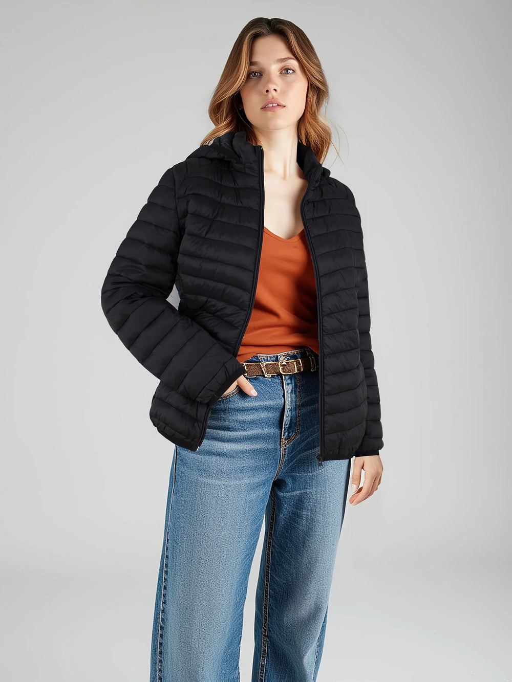 Celi | Ultra-Light Down Jacket - MABEL LONDON