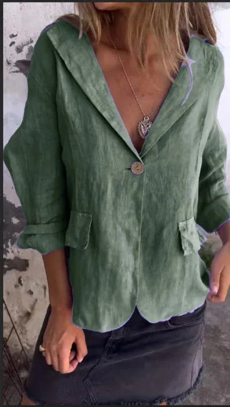 Bellatrix | Minimalist Blazer - MABEL LONDON