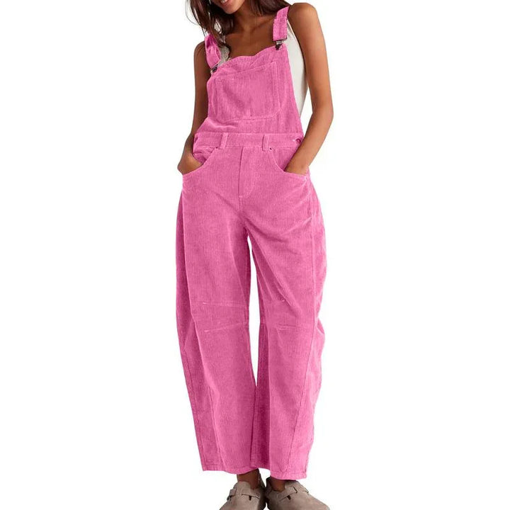 ISABELLE™ - Stylish Overalls with Barrel Leg & Adjustable Fit - MABEL LONDON