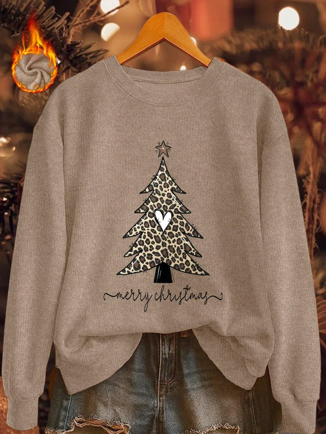 Luna – Fluffy Heart-Button Knit Sweater - MABEL LONDON