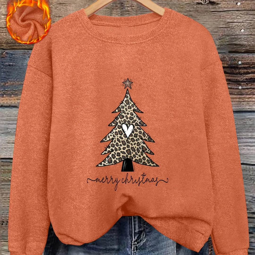 Luna – Fluffy Heart-Button Knit Sweater - MABEL LONDON