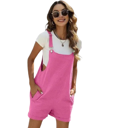 KAIA™ – Casual Minimalist Summer Short Jumpsuit - MABEL LONDON