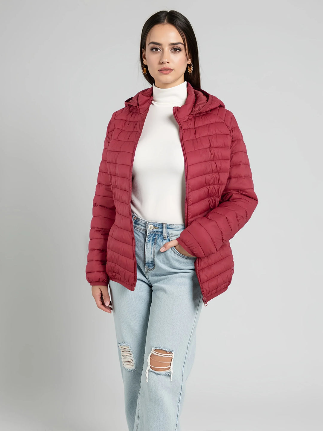 Celi | Ultra-Light Down Jacket - MABEL LONDON