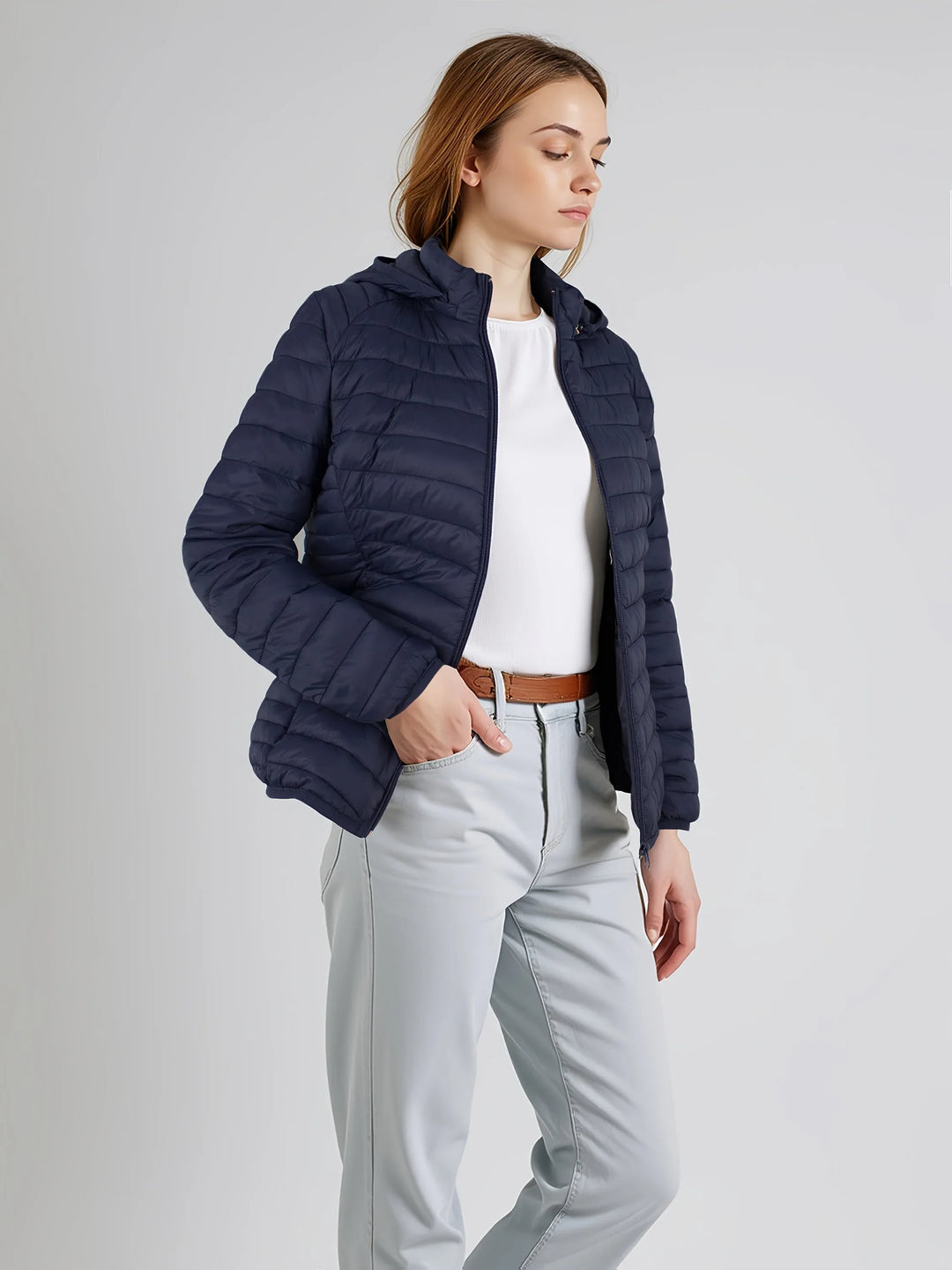 Celi | Ultra-Light Down Jacket - MABEL LONDON