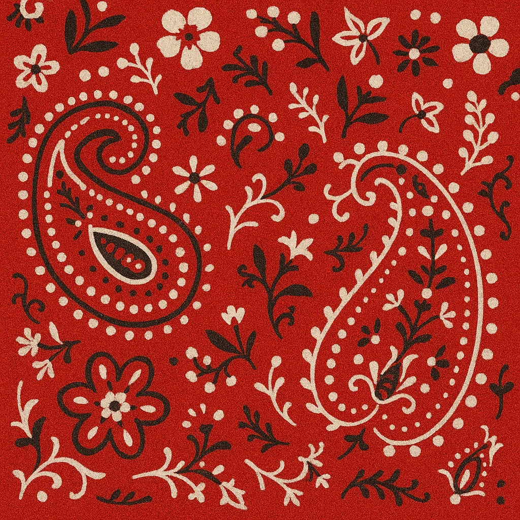 ADELAIDE™ - Vintage Mixed Motif Retro Blouse - MABEL LONDON