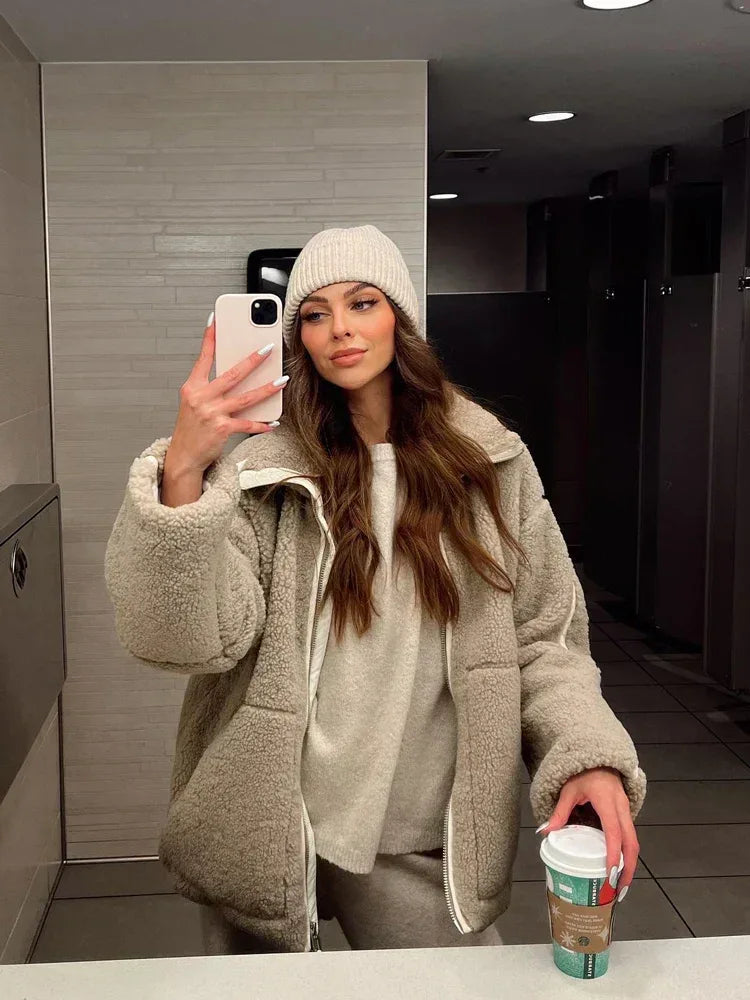 Hazel | Soft Warm Winter Jacket - MABEL LONDON