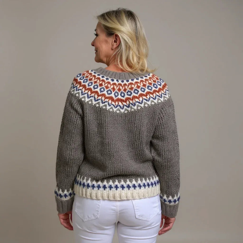 BELLA | VINTAGE ICELANDIC CARDIGAN - MABEL LONDON