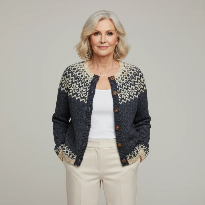 HATTIE | VINTAGE KNITTED CARDIGAN - MABEL LONDON