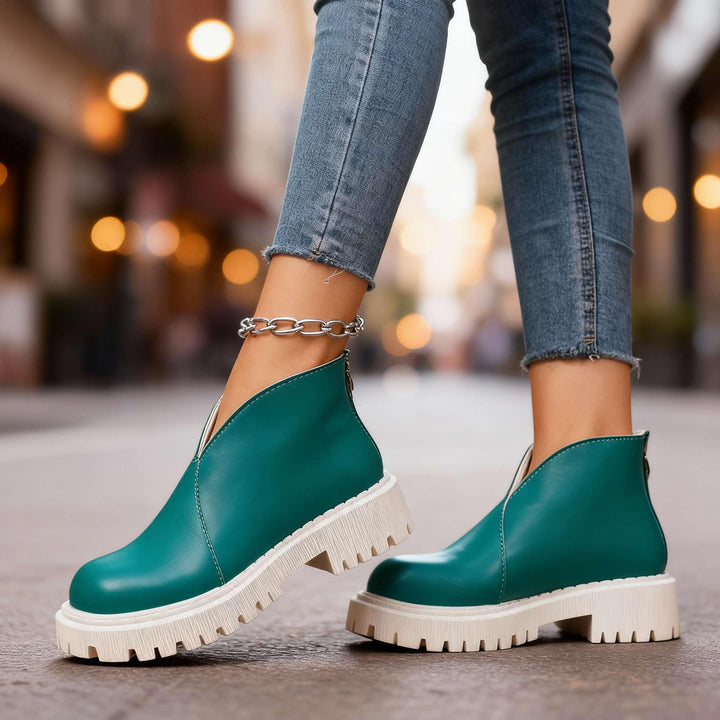 Lindsey Orthopedic Ankle Boots - MABEL LONDON