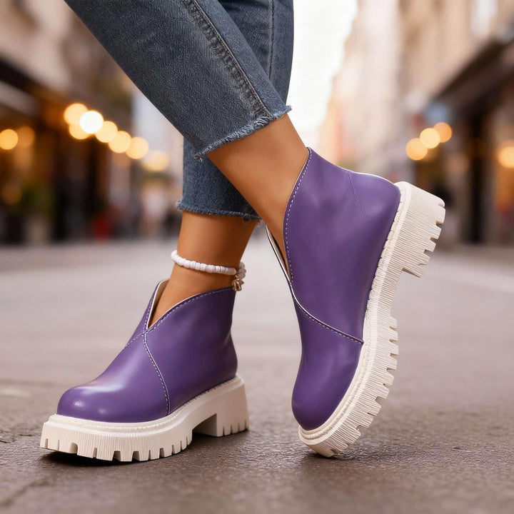 Lindsey Orthopedic Ankle Boots - MABEL LONDON