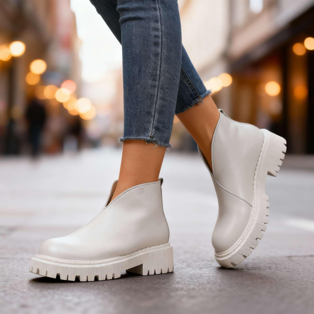 Lindsey Orthopedic Ankle Boots - MABEL LONDON