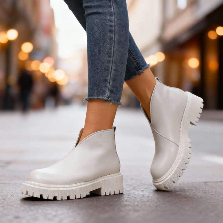 Lindsey Orthopedic Ankle Boots - MABEL LONDON