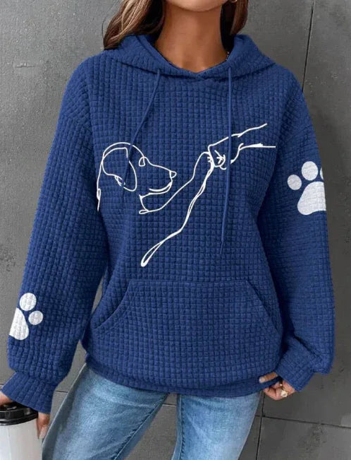 LAYLA™ - Furry Friend Hoodie - MABEL LONDON