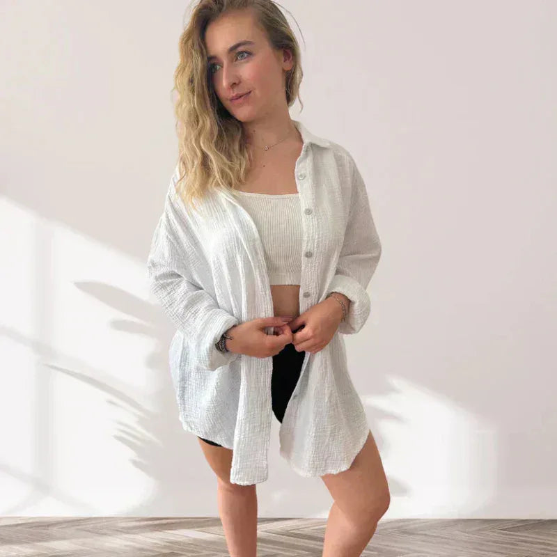 Aderyn | Stylish Oversized Shirt - MABEL LONDON