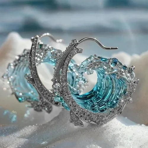 BEATRICE™ -Ocean's Oath Earrings - MABEL LONDON