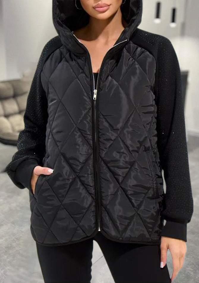 GLORIA™ - Quilted Elegance Jacket - MABEL LONDON