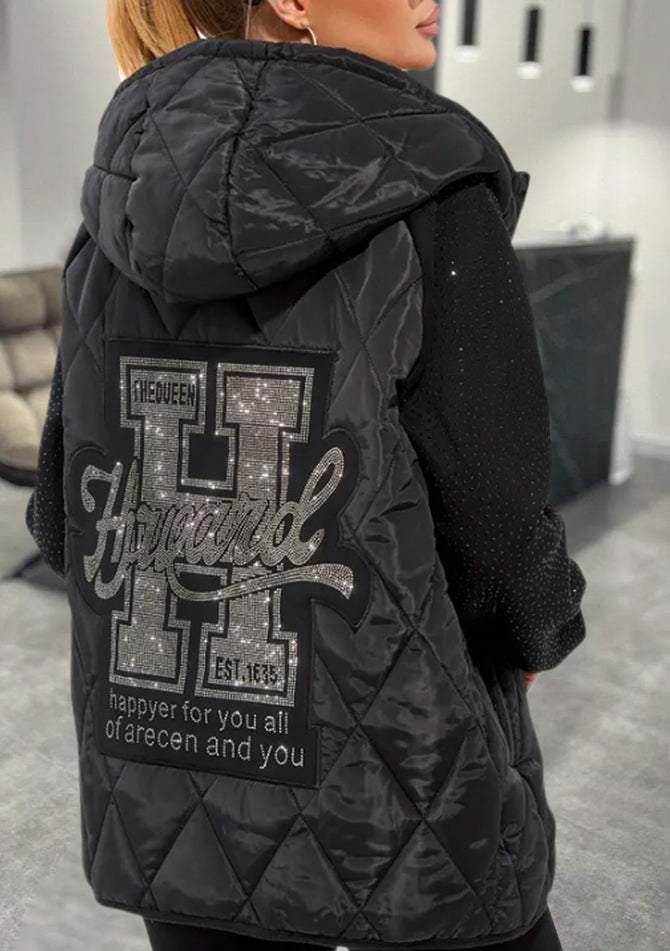 GLORIA™ - Quilted Elegance Jacket - MABEL LONDON