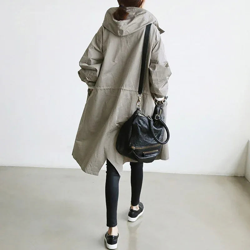 EVA™ | Tailored Fashion Trench Coat - MABEL LONDON