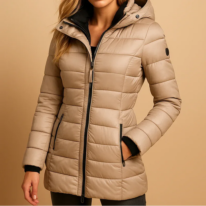 Elize | Lightweight Puffer Down Jacket - MABEL LONDON