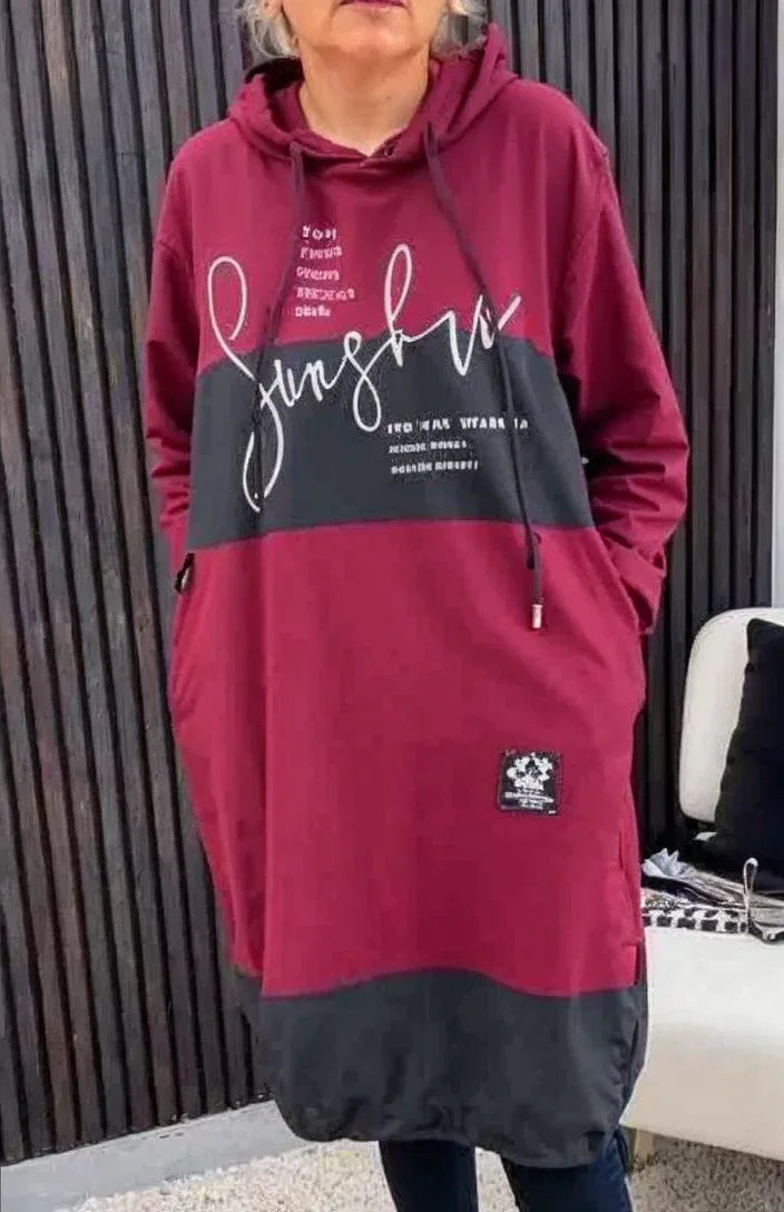 MADELEINE™ - Casual Hooded Dress - MABEL LONDON