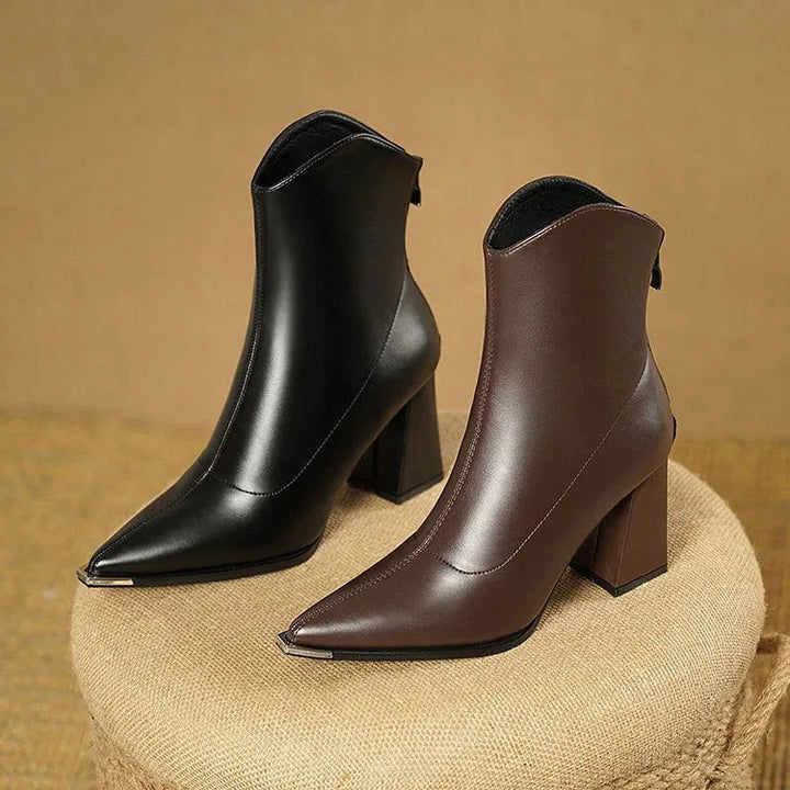 NOX™ - Chrome Tip Chelsea Boots - MABEL LONDON