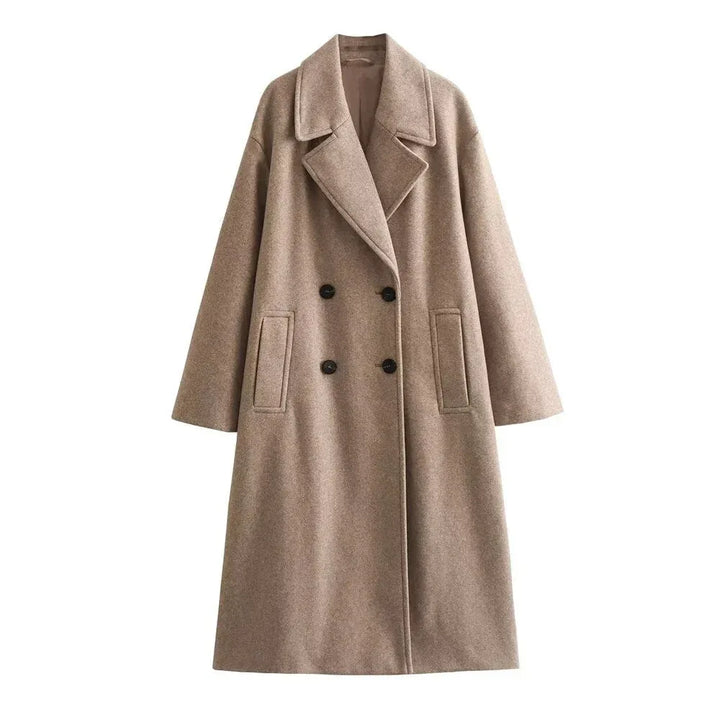 Lyna - Warm Winter Coat with Elegant Design - MABEL LONDON