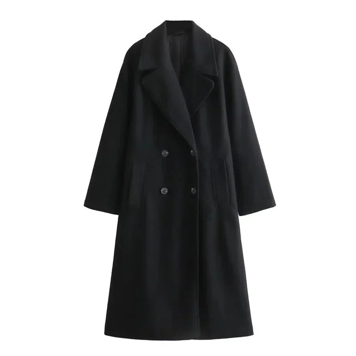 Lyna - Warm Winter Coat with Elegant Design - MABEL LONDON
