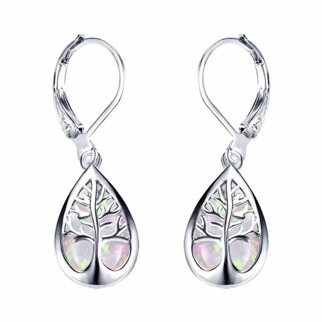 Tree of Life Gold Earrings - MABEL LONDON