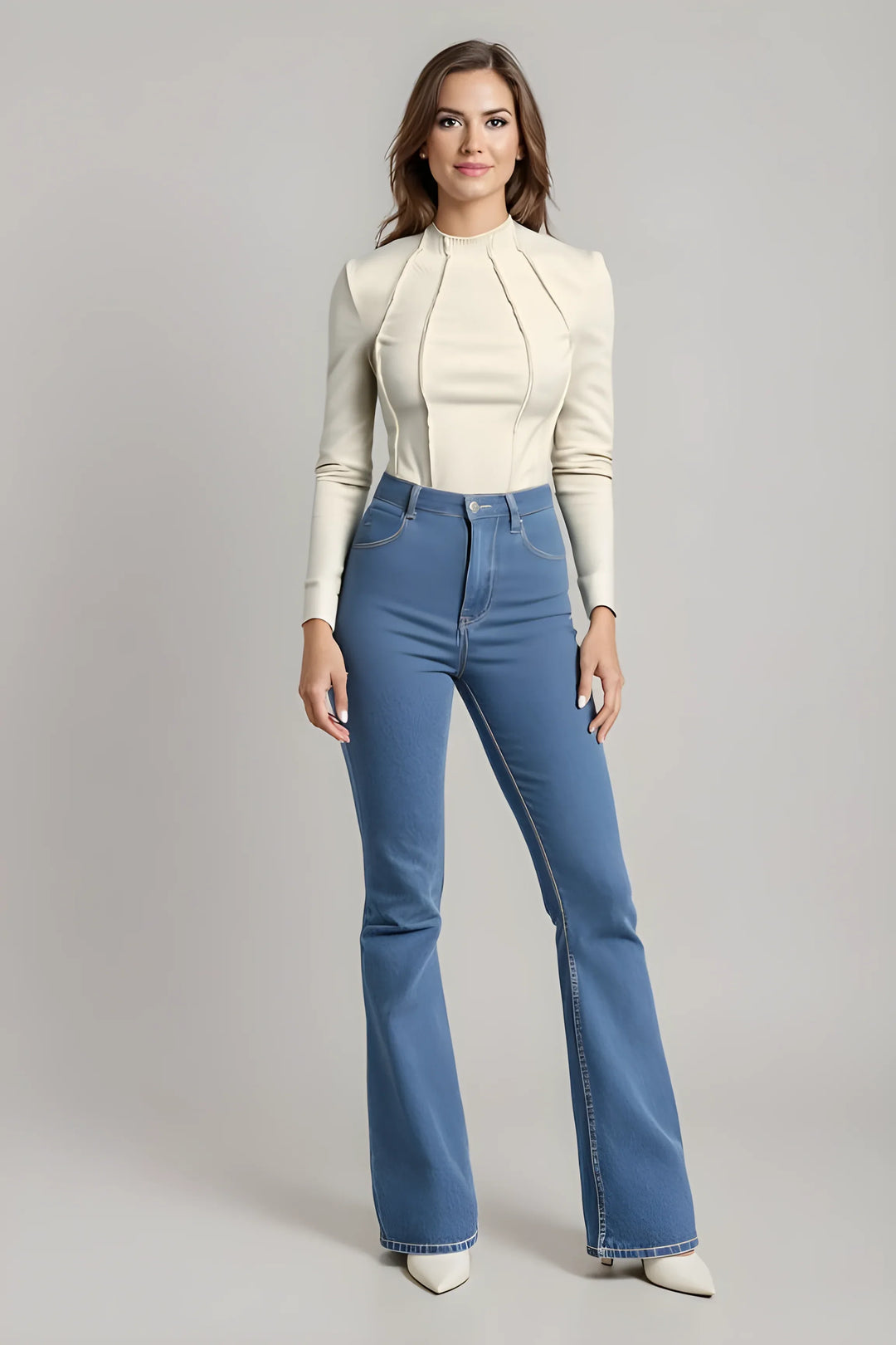ROSE™ - Basic Long Sleeve Top - MABEL LONDON
