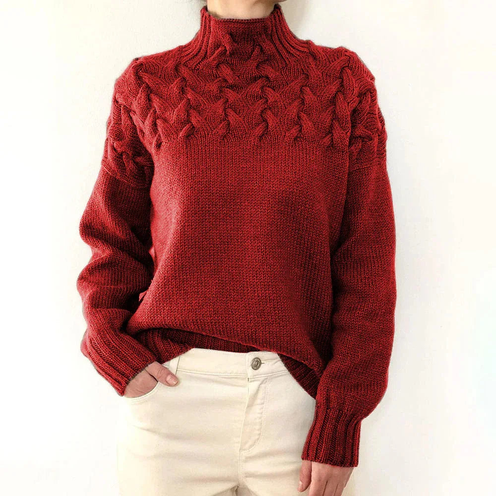Elena | Warm Knitted Turtleneck - MABEL LONDON