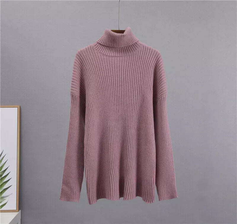 INAYA™ - Cosy Turtleneck Knit Set - MABEL LONDON