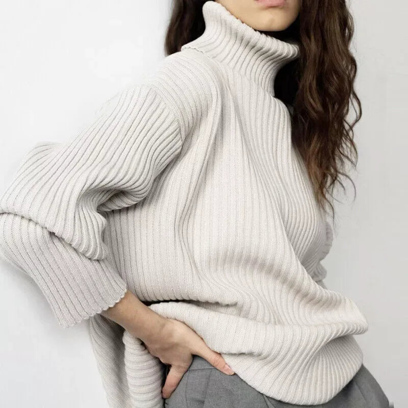 INAYA™ - Cosy Turtleneck Knit Set - MABEL LONDON