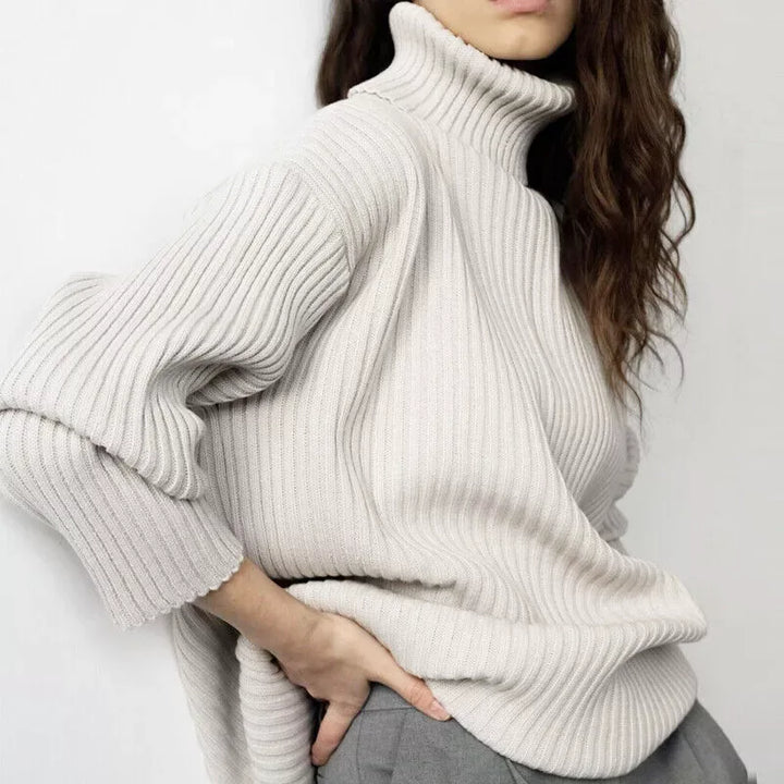 INAYA™ - Cosy Turtleneck Knit Set - MABEL LONDON