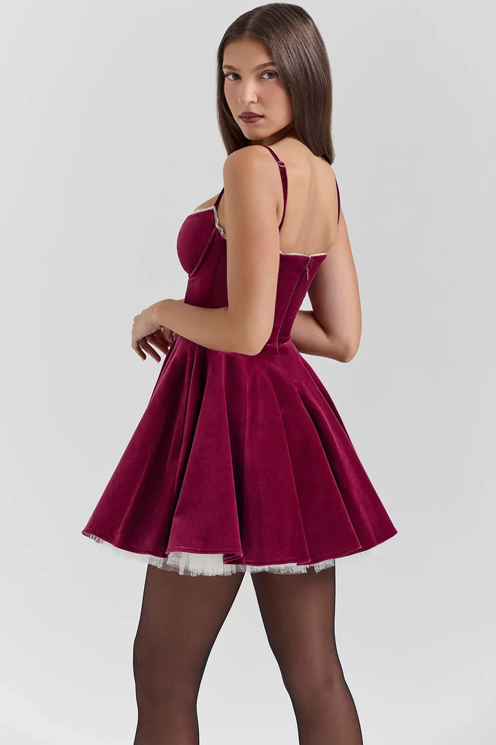 RUBY™ | Elegant Mini Dress - MABEL LONDON