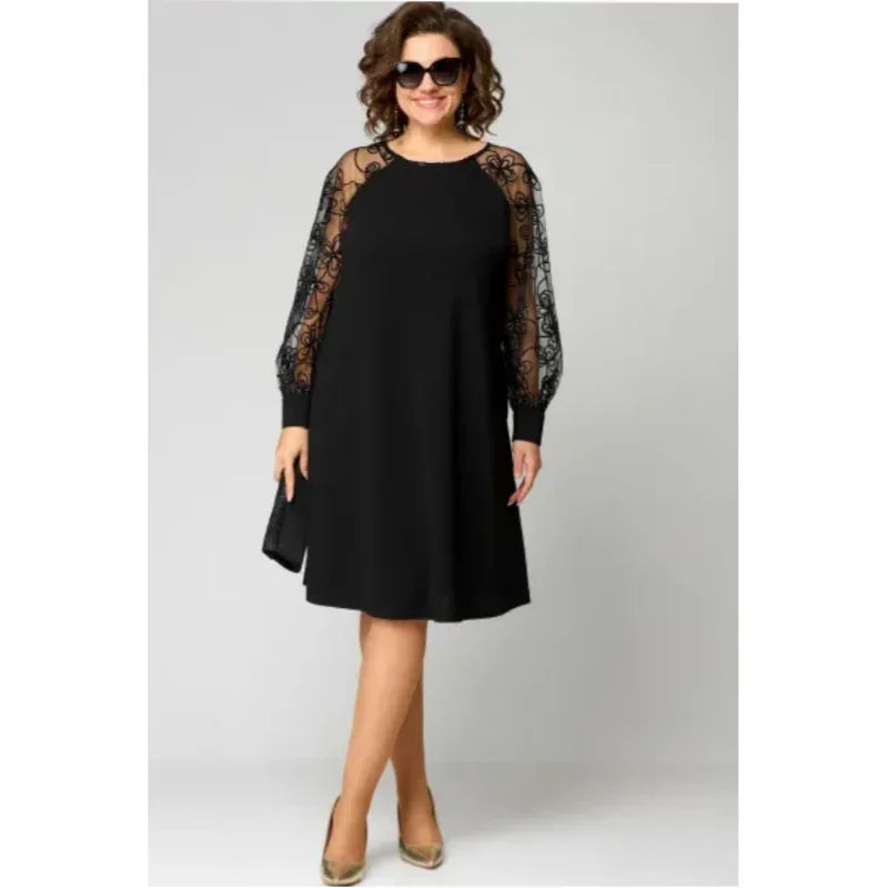 RENAE™ – Chic Plus-Size Dress - MABEL LONDON