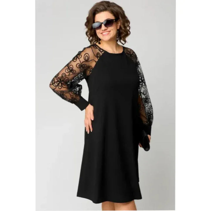 RENAE™ – Chic Plus-Size Dress - MABEL LONDON