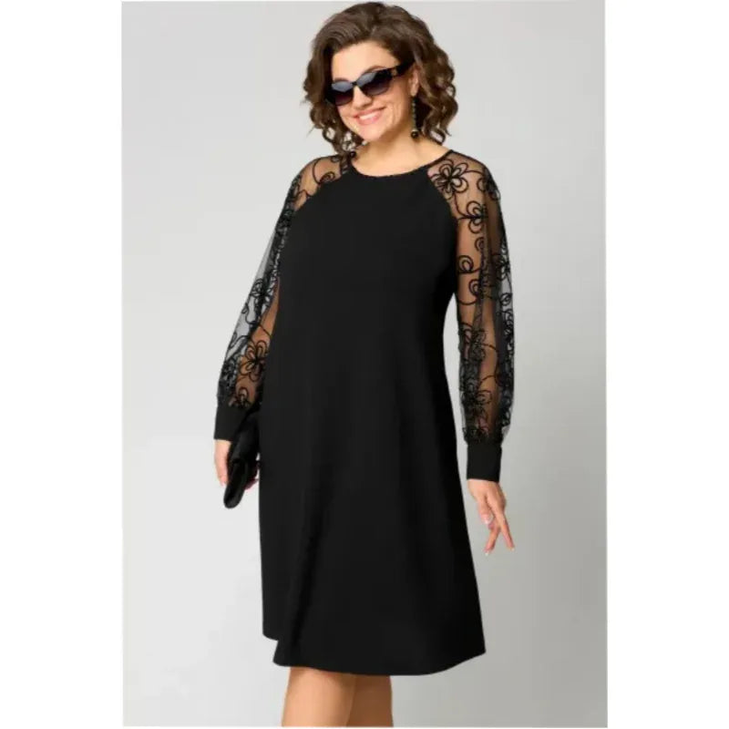 RENAE™ – Chic Plus-Size Dress - MABEL LONDON