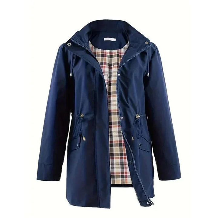 Alva | Water-Repellent Rain Jacket - MABEL LONDON