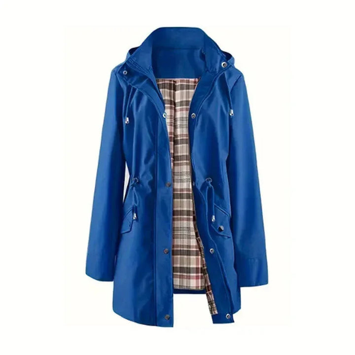 Alva | Water-Repellent Rain Jacket - MABEL LONDON